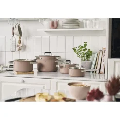 Set de casseroles, 5-pcs, Inox 18/10