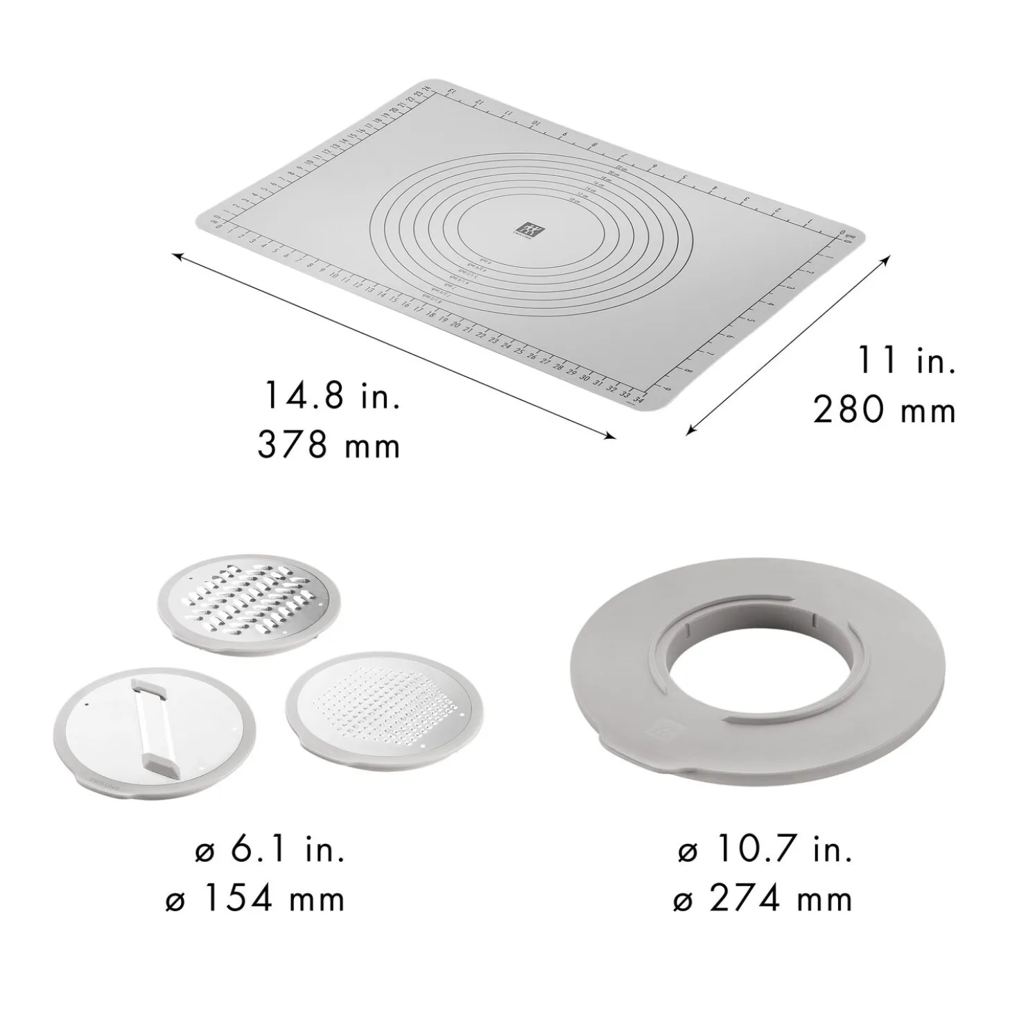 Set de démarrage pour pâtisserie avec batteur électrique, bols et accessoires, 11-pcs.