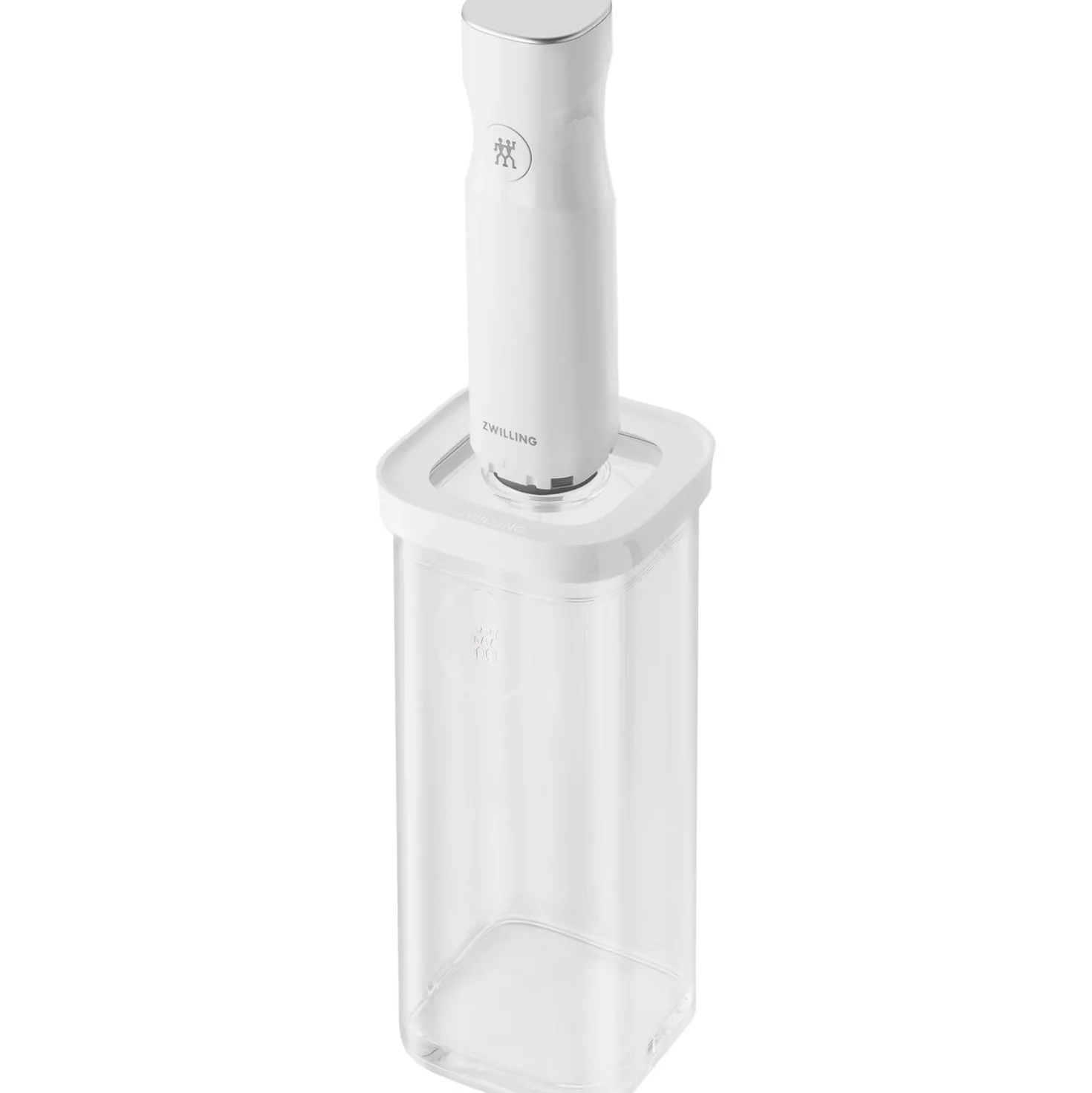 Set de démarrage sous vide CUBE, S / 6-pcs, transparent-blanc