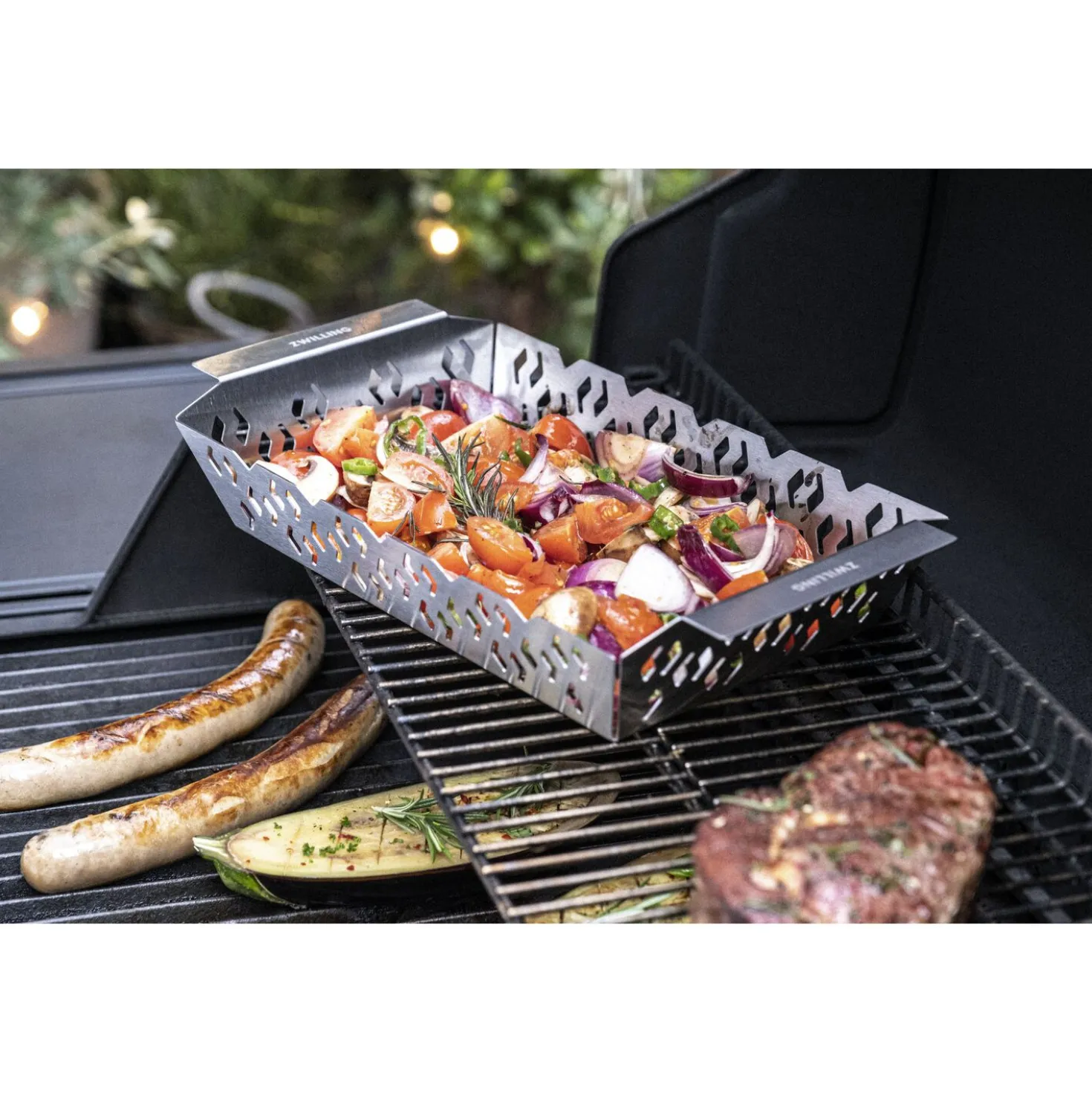 Set de panier de cuisson pour barbecue S/M / 2-pcs
