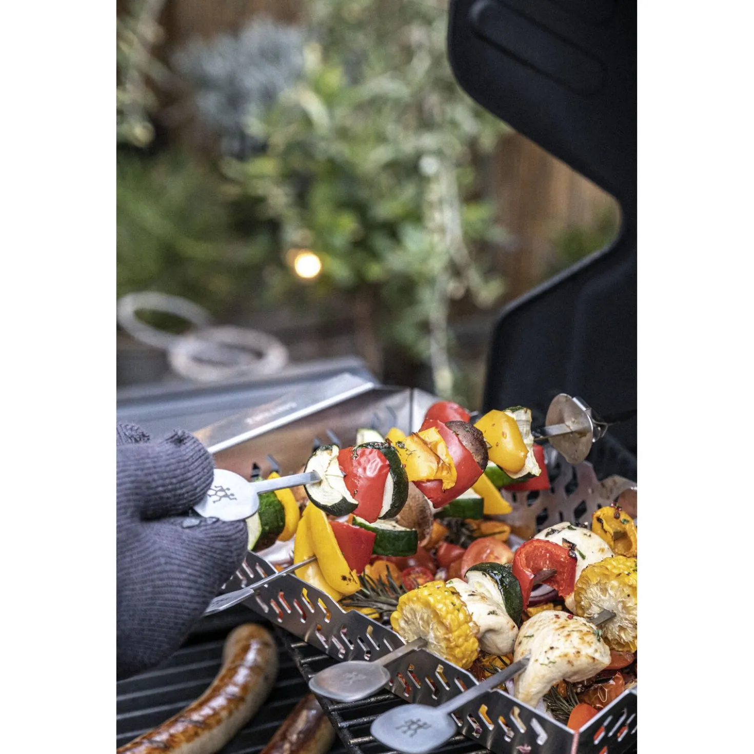Set de panier de cuisson pour barbecue S/M / 2-pcs