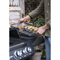 Set de panier de cuisson pour barbecue S/M / 2-pcs