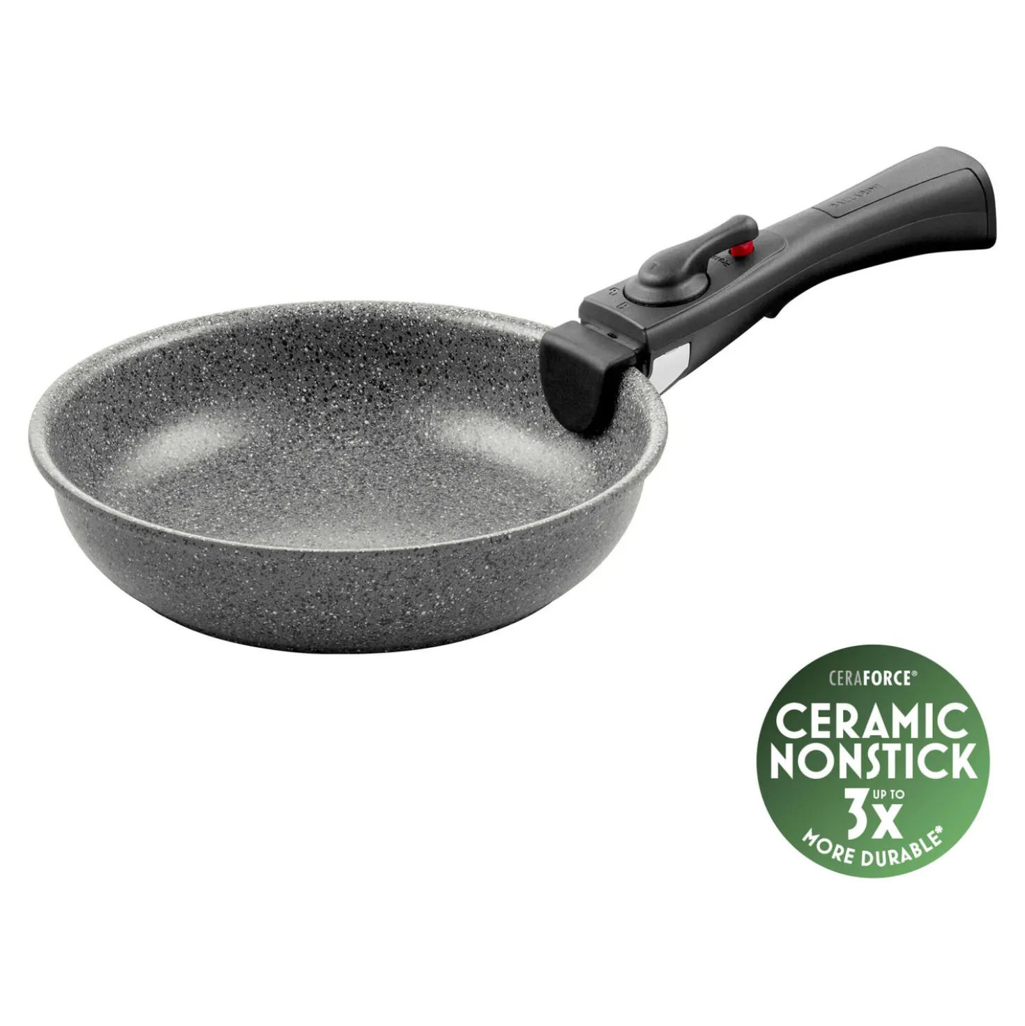 Set de poêles, 20 cm / 2-pcs, Aluminium, Revêtement antiadhésif en céramique