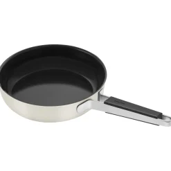 Set de poêles avec poêle de 28cm, poêle de 24cm et spatule en silicone, 3-pcs.