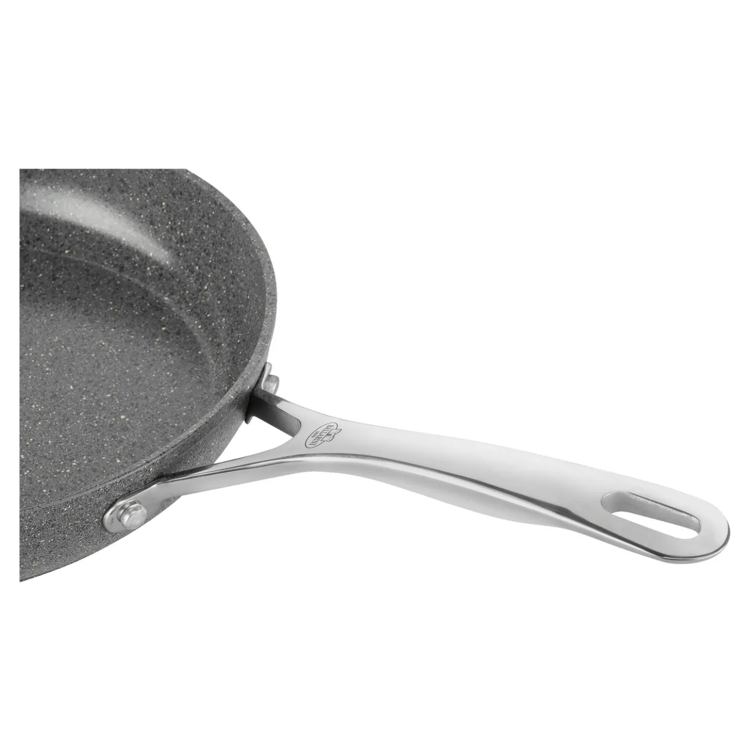Set de poêles, 2-pcs. /24/28 cm, gris pierre, Aluminium