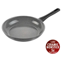 Set de poêles, 2-pcs. /4/28 cm, gris, Aluminium