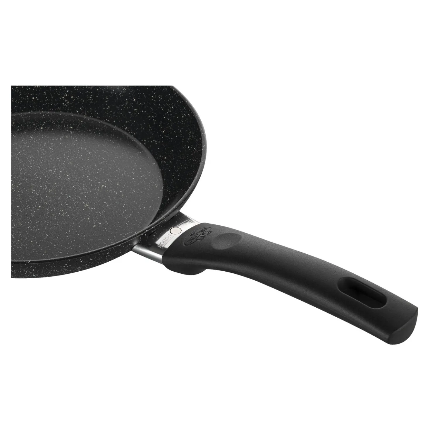 Set de poêles, 2-pcs. /24/28 cm, noir mat, Aluminium
