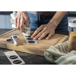 Set de porte-étiquettes CUBE, 3-pcs, Gris