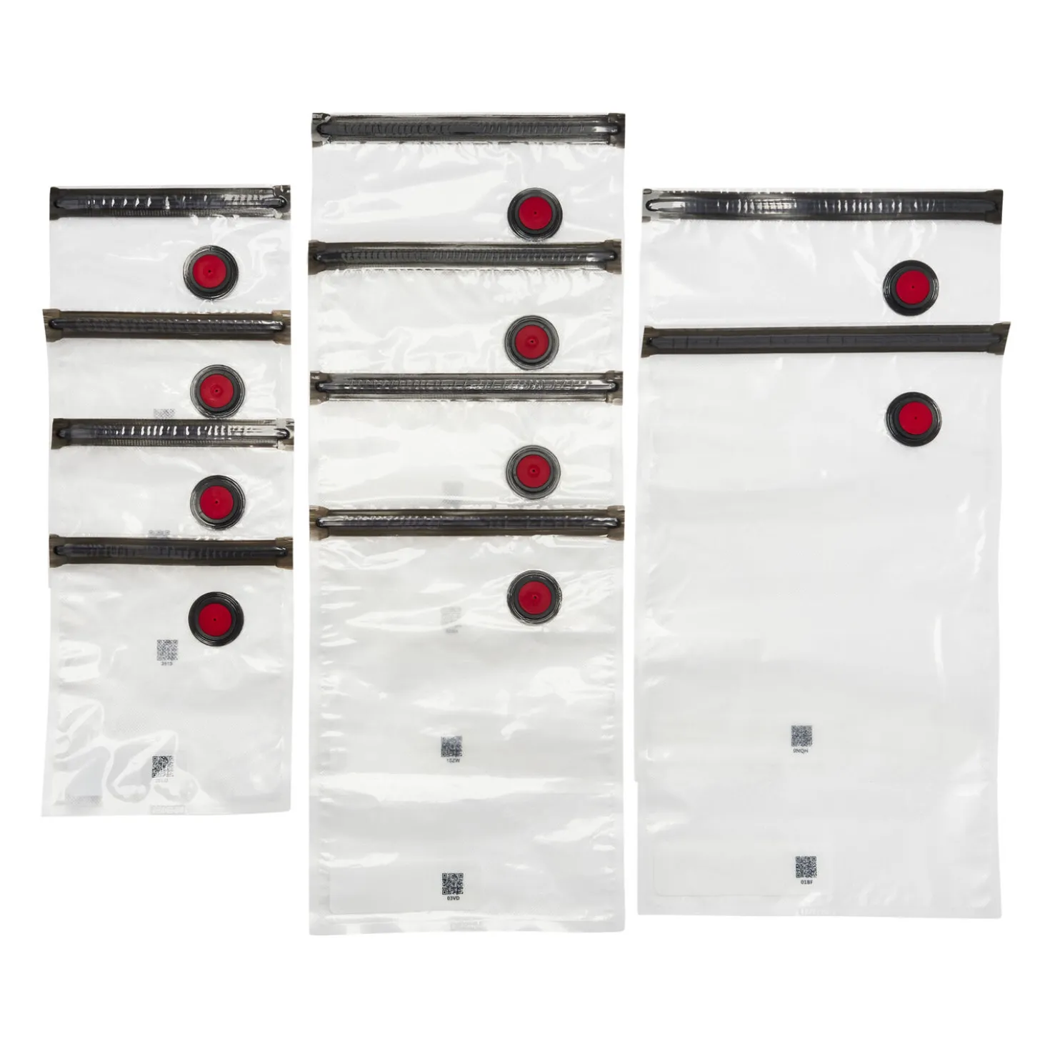 Set de sacs sous vide, S/M/L / 10-pcs