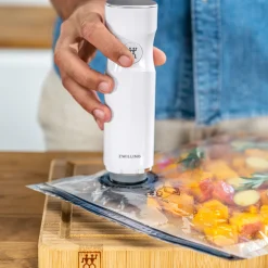 Set de sous-vide boîtes avec pompe & accessoires, 20-pcs. /S/M/L, couleurs mélangées, Verre