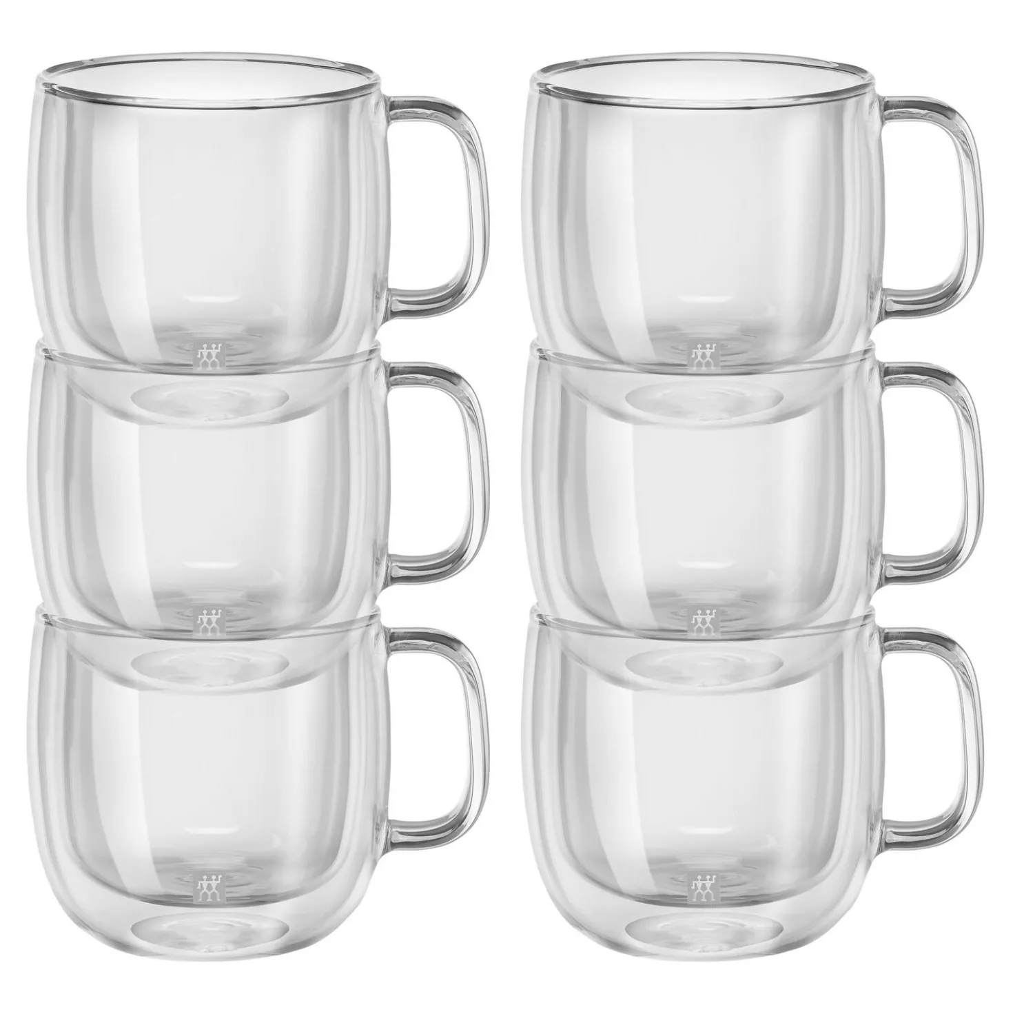 Set de verres à cappuccino, 6 pcs / 450 ml