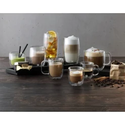 Set de verres à cappuccino, 6 pcs / 450 ml