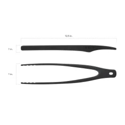 Set d’accessoires de cuisine avec une pince, une cuillère multi-usages et une cuillère à servir, 3-pcs.