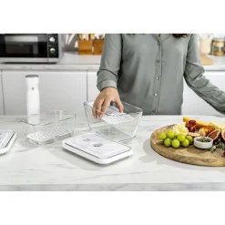 Set d’accessoires sous vide pour boîtes en verre, M/L / 2-pcs