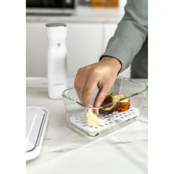 Set d’accessoires sous vide pour boîtes en verre, M/L / 2-pcs