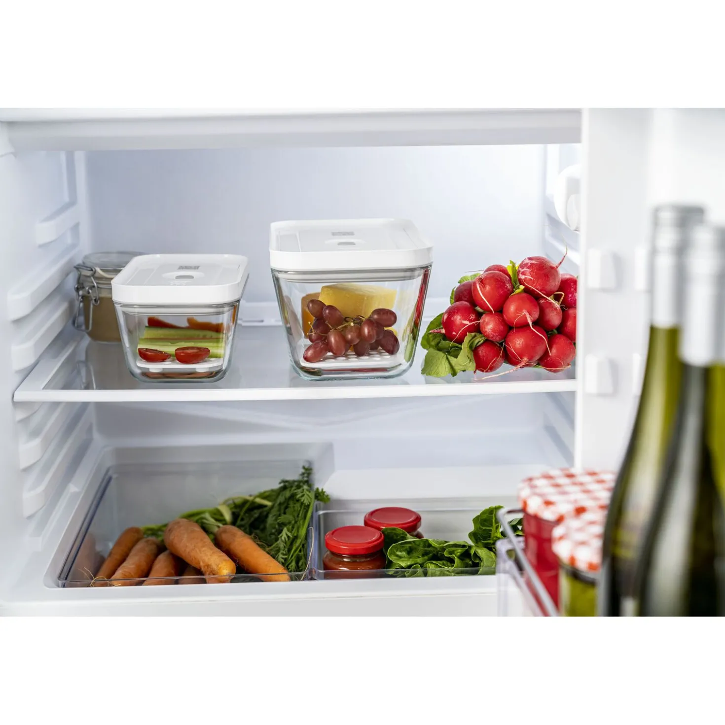 Set d’accessoires sous vide pour boîtes en verre, M/L / 2-pcs