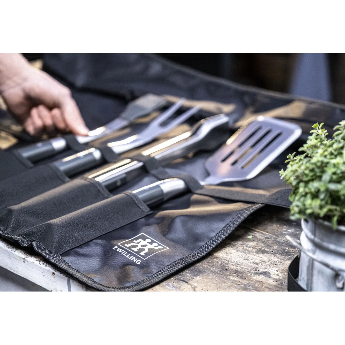 Set d'ustensiles de barbecue, 5-pcs