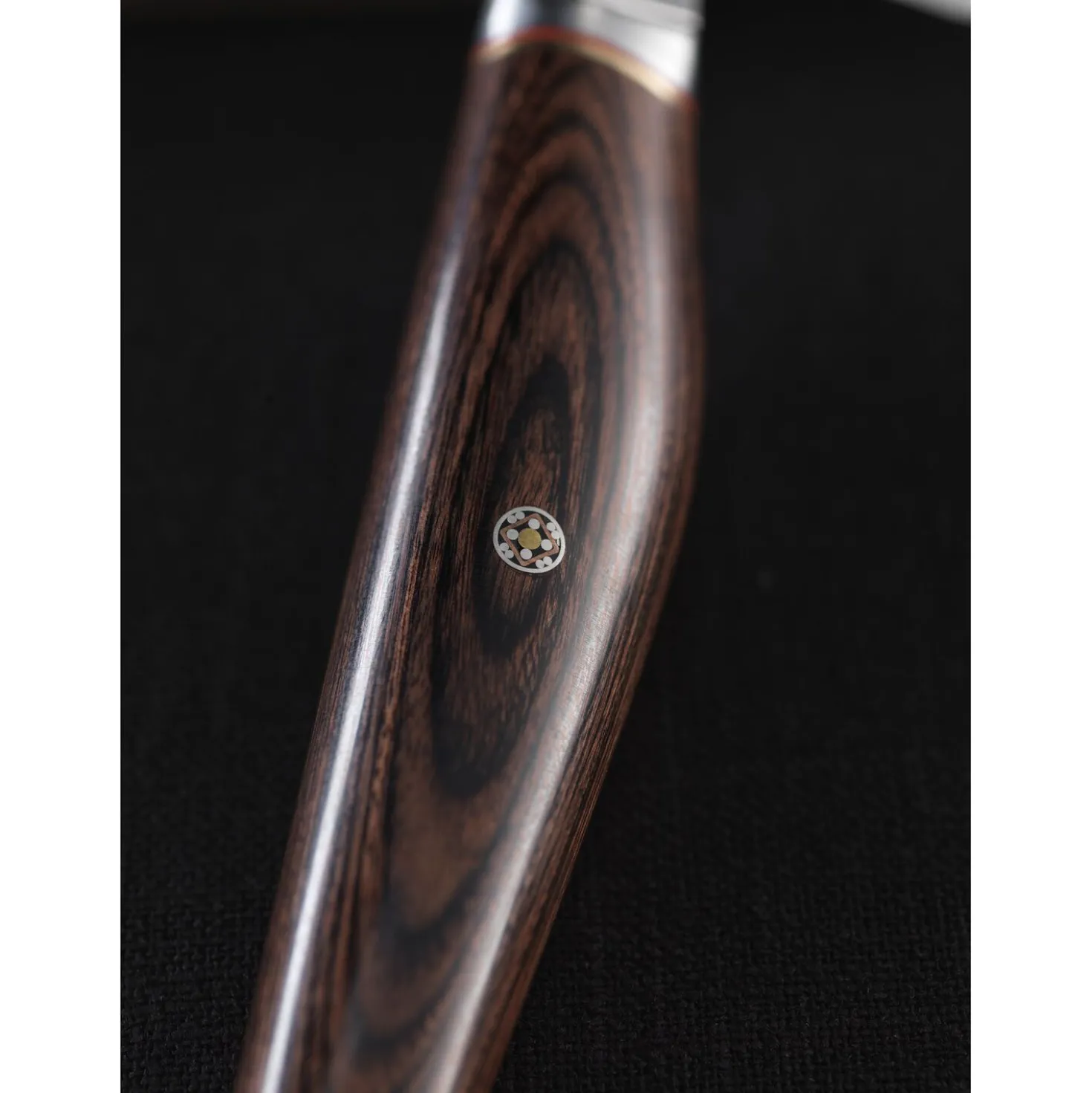 Sujihiki 24 cm, Brun, Bois de pakka