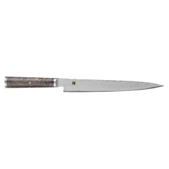 Sujihiki 24 cm, Noir brun, érable noir