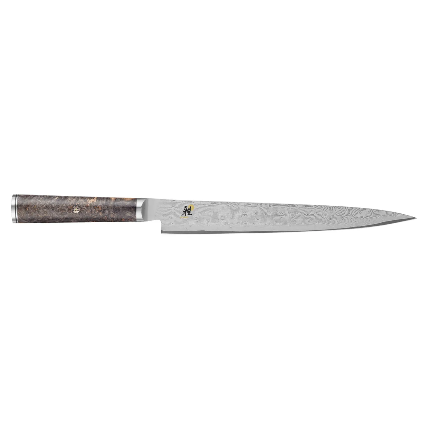 Sujihiki 24 cm, Noir brun, érable noir