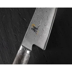 Sujihiki 24 cm, Noir brun, érable noir