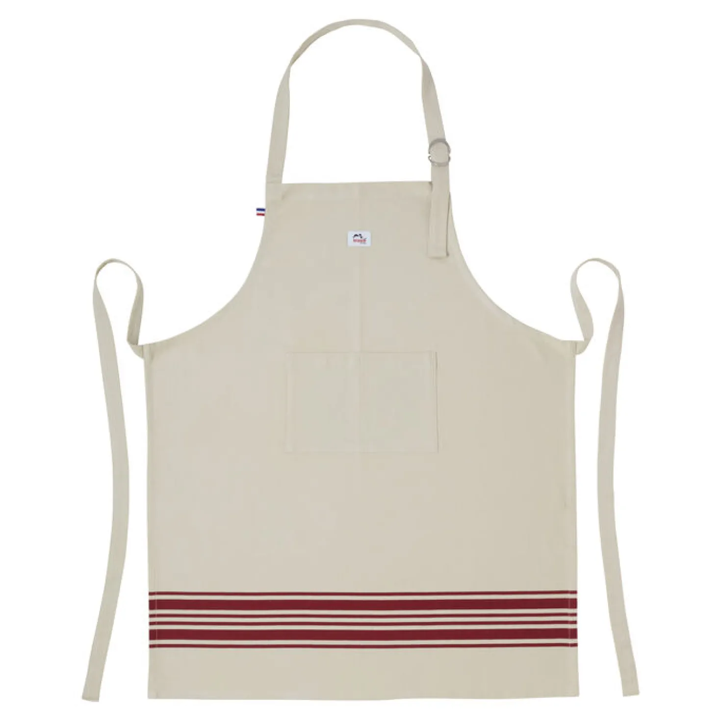 Tablier de cuisine 85 cm x 70 cm, Rouge