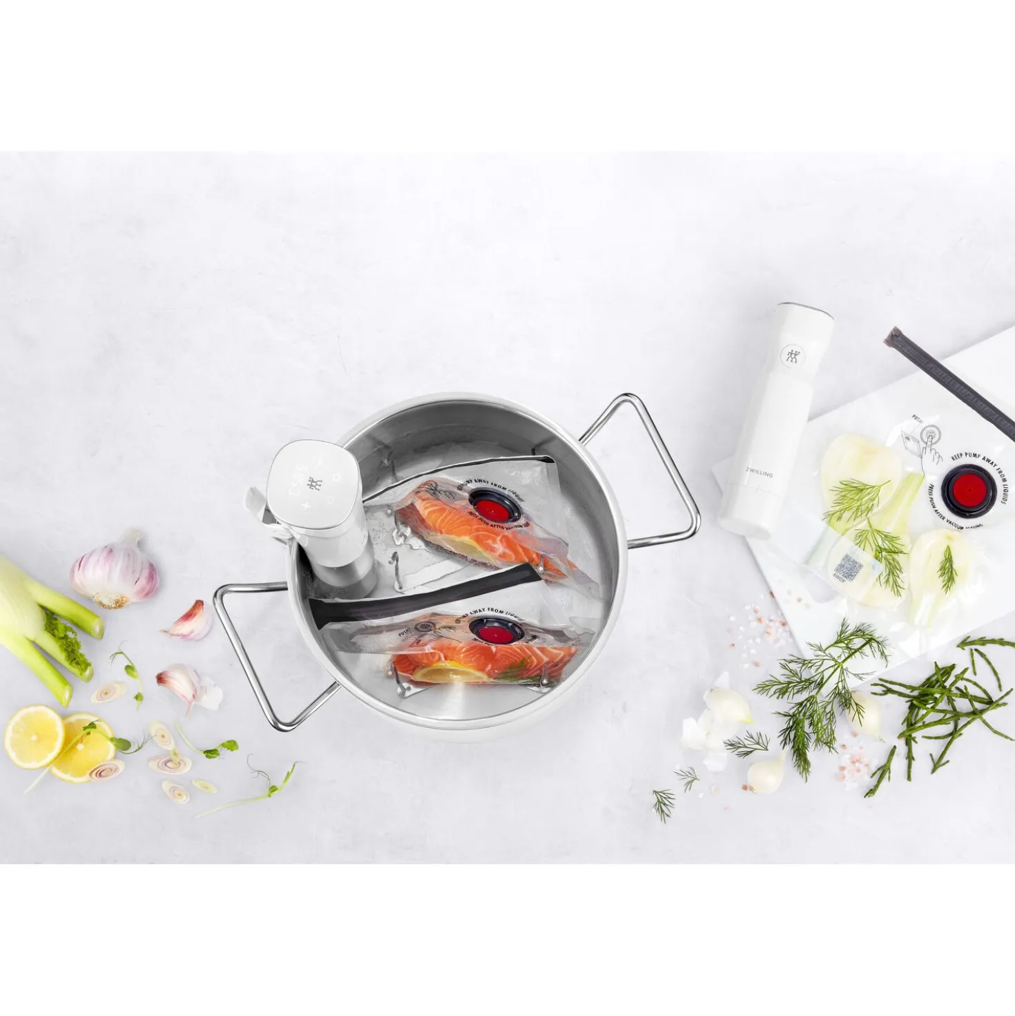 thermoplongeur, Blanc