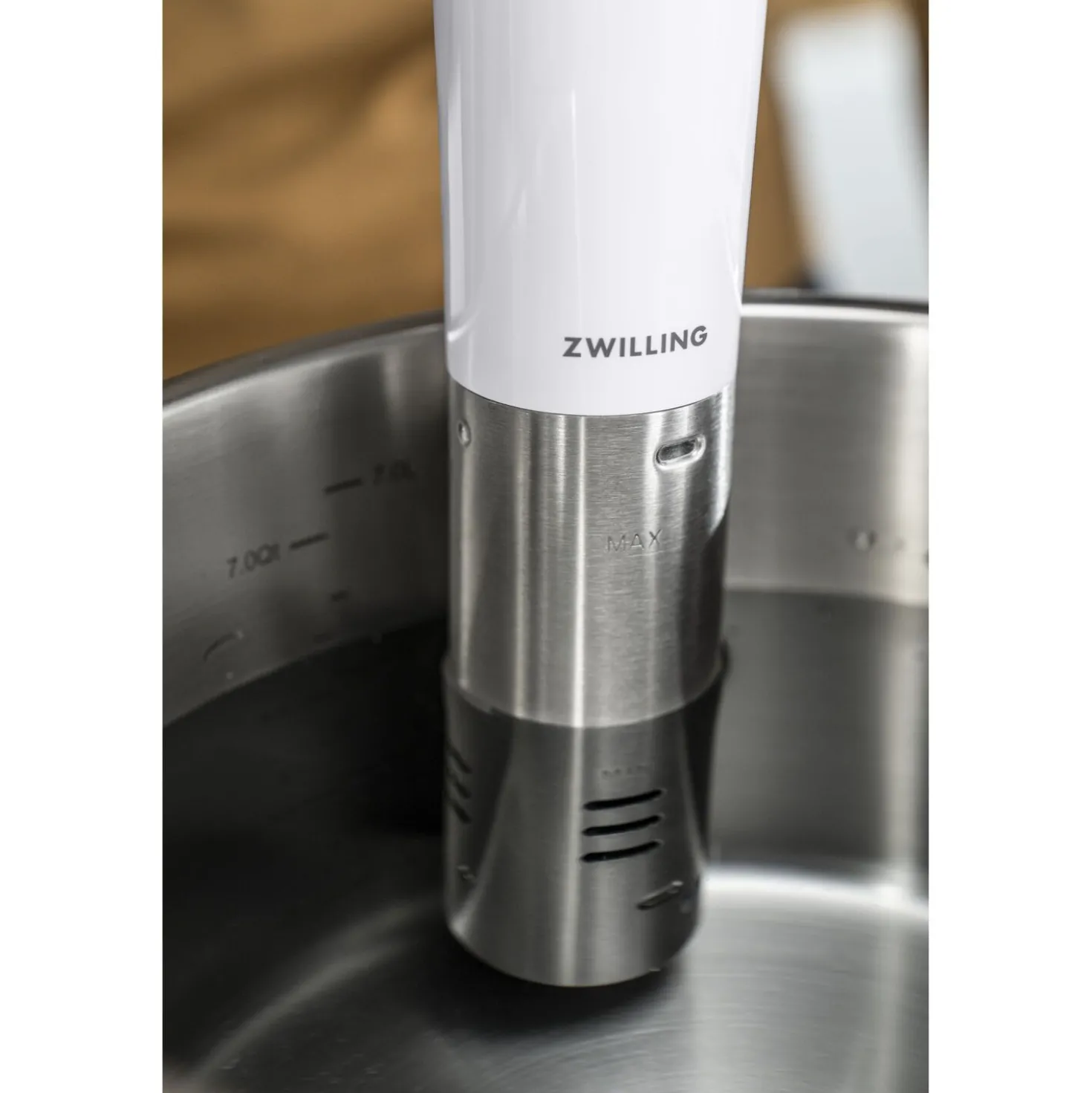 Thermoplongeur, Blanc