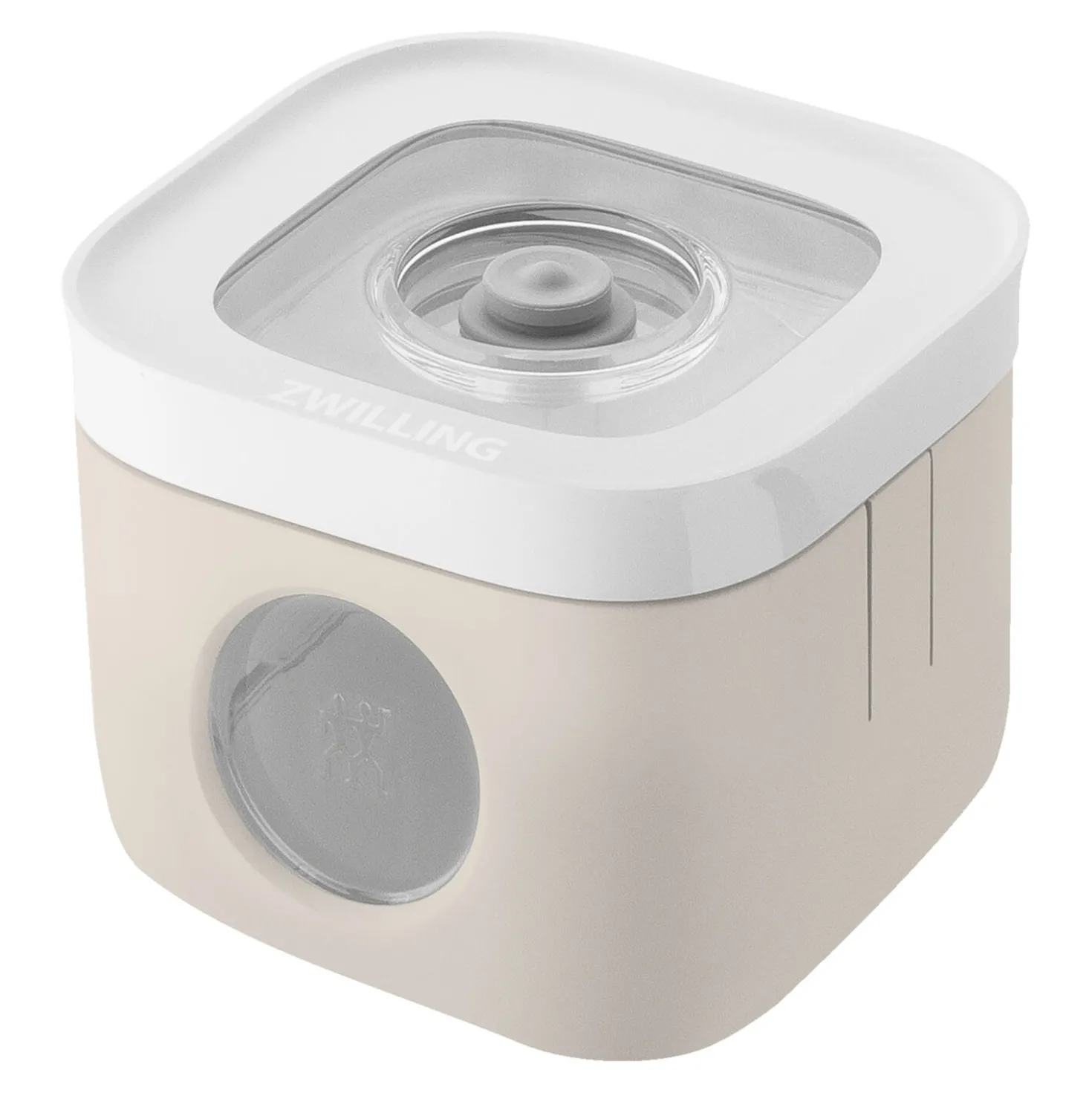 étui CUBE S / 10 cm, Blanc ivoire