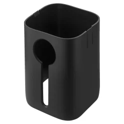 étui CUBE 2S / 10 cm, Noir mat