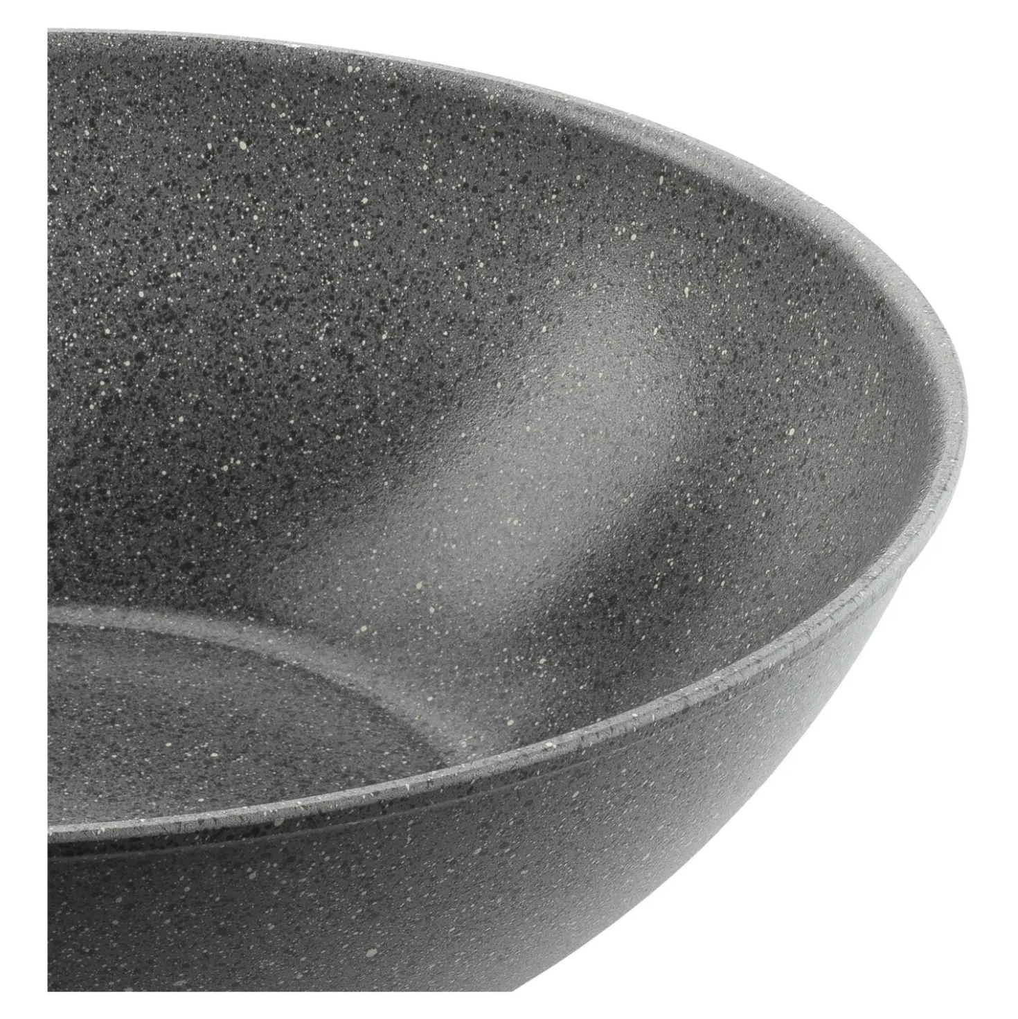 Wok, 30 cm, Aluminium, Revêtement antiadhésif en céramique renforcée en titane