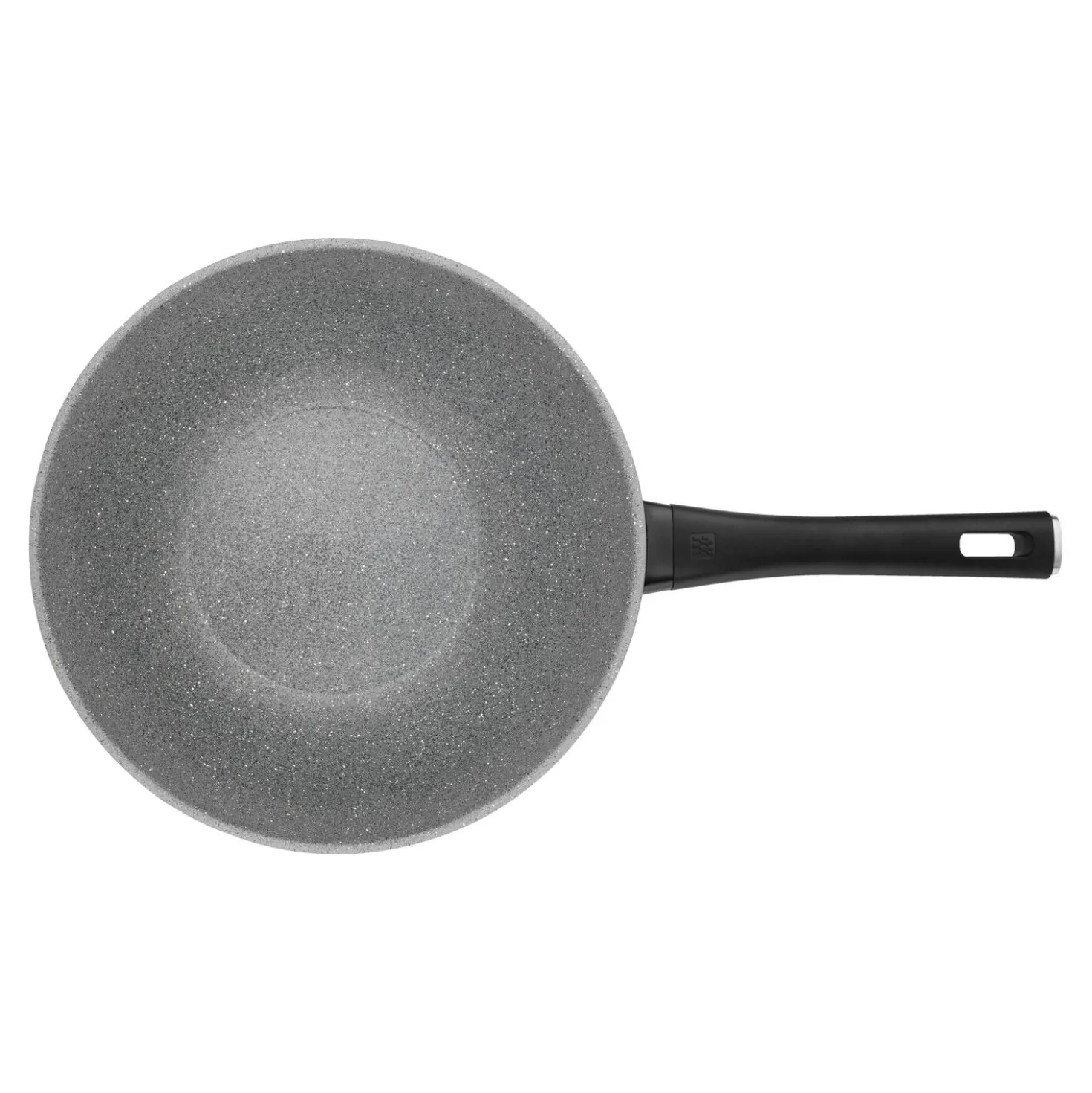Wok, 28 cm, Aluminium, Revêtement antiadhésif en céramique renforcée en titane