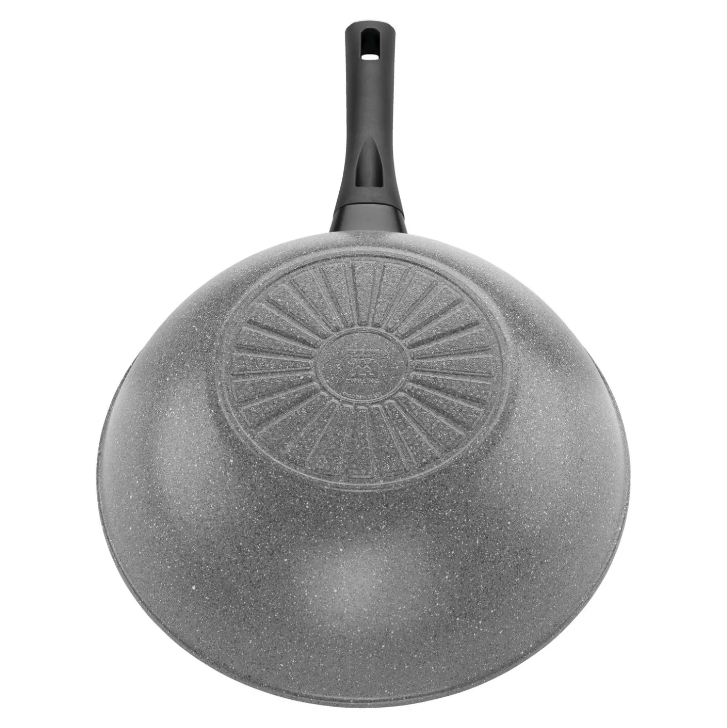 Wok, 28 cm, Aluminium, Revêtement antiadhésif en céramique renforcée en titane