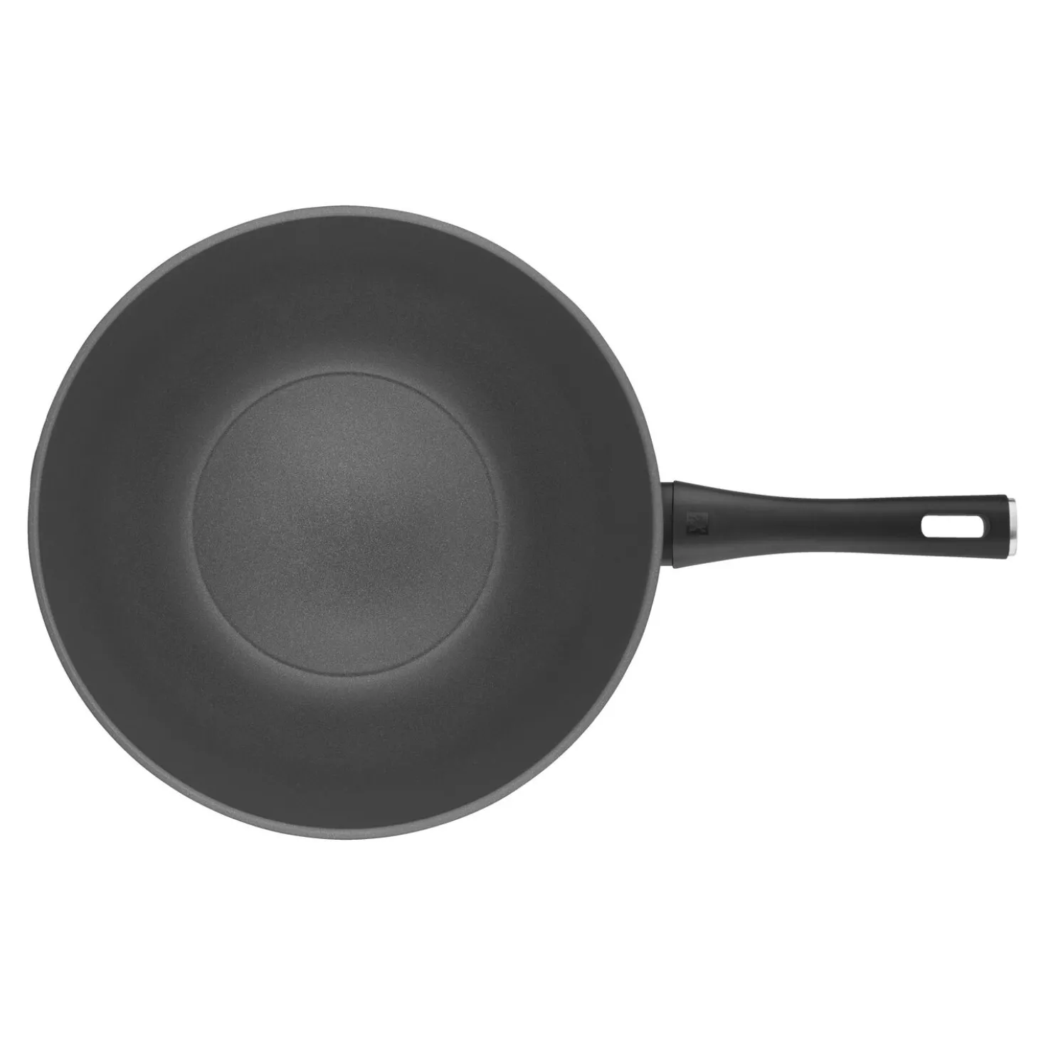 Wok, 30 cm, Aluminium, Revêtement antiadhésif en céramique renforcée en titane